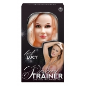 Надувная кукла с вибрацией и 2 любовными отверстиями Hot Lucy Lifesize Love Doll - NMC - в Петропавловске-Камчатском купить с доставкой