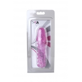 Розовая насадка с нежными шипами - 13,5 см. - Toyfa Basic - в Петропавловске-Камчатском купить с доставкой