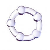 Фиолетовое эрекционное кольцо A-Toys - A-toys - в Петропавловске-Камчатском купить с доставкой