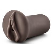 Коричневый мастубратор-вагина Nicole s Kitty - Blush Novelties - в Петропавловске-Камчатском купить с доставкой