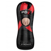 Мастурбатор-вагина Vibrating Pussy Stroker с вибрацией - Pipedream - в Петропавловске-Камчатском купить с доставкой