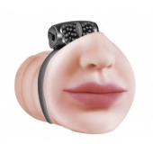 Мастурбатор-ротик с виброкольцом Satisfaction Beloved - Lola Games - в Петропавловске-Камчатском купить с доставкой