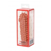 Телесная насадка на фаллос с бугорками KOKOS Extreme Sleeve 10 - 15,8 см. - KOKOS - в Петропавловске-Камчатском купить с доставкой