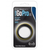Черно-желтое силиконовое эрекционное кольцо Silicone Go Pro Cock Ring - Blush Novelties - в Петропавловске-Камчатском купить с доставкой
