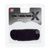 Черная веревка для связывания BONDX LOVE ROPE - 10 м. - Dream Toys - купить с доставкой в Петропавловске-Камчатском