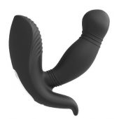 Черный вибромассажер простаты PROSTATE HERO - Dream Toys - в Петропавловске-Камчатском купить с доставкой