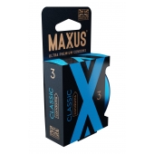 Классические презервативы в железном кейсе MAXUS Classic - 3 шт. - Maxus - купить с доставкой в Петропавловске-Камчатском
