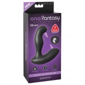 Черный массажер простаты Electro Stim Prostate Vibe с электростимуляцией - 13,3 см. - Pipedream - купить с доставкой в Петропавловске-Камчатском
