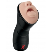 Мастурбатор-ротик Deep Throat Vibrating Stroker - Pipedream - в Петропавловске-Камчатском купить с доставкой