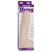 Огромная насадка-реалистик Vac-U-Lock Realistic Hung - 31,7 см. - Doc Johnson - купить с доставкой в Петропавловске-Камчатском