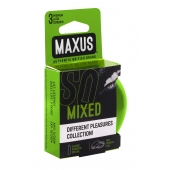 Презервативы в железном кейсе MAXUS Mixed - 3 шт. - Maxus - купить с доставкой в Петропавловске-Камчатском