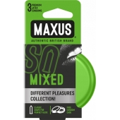 Презервативы в железном кейсе MAXUS Mixed - 3 шт. - Maxus - купить с доставкой в Петропавловске-Камчатском