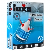 Презерватив LUXE Maxima  Глубинная бомба  - 1 шт. - Luxe - купить с доставкой в Петропавловске-Камчатском