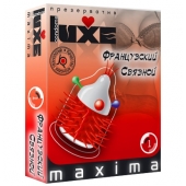 Презерватив LUXE Maxima  Французский связной  - 1 шт. - Luxe - купить с доставкой в Петропавловске-Камчатском
