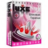 Презерватив LUXE Exclusive  Шоковая Терапия  - 1 шт. - Luxe - купить с доставкой в Петропавловске-Камчатском