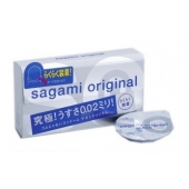 Ультратонкие презервативы Sagami Original QUICK - 6 шт. - Sagami - купить с доставкой в Петропавловске-Камчатском