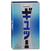 Презервативы Sagami 6 FIT V с волнообразной текстурой - 12 шт. - Sagami - купить с доставкой в Петропавловске-Камчатском