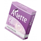 Классические презервативы Arlette Classic - 3 шт. - Arlette - купить с доставкой в Петропавловске-Камчатском
