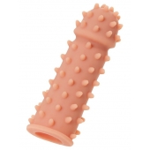 Телесная реалистичная насадка KOKOS Extreme Sleeve 03 с дополнительной стимуляцией - 12,7 см. - KOKOS - в Петропавловске-Камчатском купить с доставкой