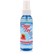 Очищающий спрей для игрушек CLEAR TOY Strawberry - 100 мл. - Биоритм - купить с доставкой в Петропавловске-Камчатском