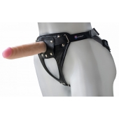 Универсальный мягкий пояс с насадкой Hard brutal BDSM-КОНСУЛ - 17 см. - LOVETOY (А-Полимер) - купить с доставкой в Петропавловске-Камчатском