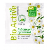 Пробник лубриканта на водной основе Bio Active - 3 гр. - Биоритм - купить с доставкой в Петропавловске-Камчатском