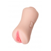 Телесный двусторонний мастурбатор Pretty Mouth - ротик и вагина - ToyFa - в Петропавловске-Камчатском купить с доставкой