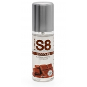 Смазка на водной основе S8 Flavored Lube со вкусом шоколада - 125 мл. - Stimul8 - купить с доставкой в Петропавловске-Камчатском