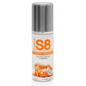Смазка на водной основе S8 Flavored Lube со вкусом соленой карамели - 125 мл. - Stimul8 - купить с доставкой в Петропавловске-Камчатском