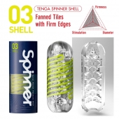 Мастурбатор SPINNER Shell - Tenga - в Петропавловске-Камчатском купить с доставкой