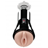 Телесный вибромастурбатор-вагина Cock Compressor Vibrating Stroker - Pipedream - в Петропавловске-Камчатском купить с доставкой