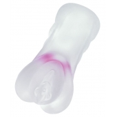 Прозрачный реалистичный мастурбатор Juicy Pussy Crystal Rose - ToyFa - в Петропавловске-Камчатском купить с доставкой