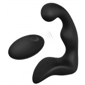 Черный вибромассажер простаты REMOTE BOOTY PLEASER - Dream Toys - в Петропавловске-Камчатском купить с доставкой