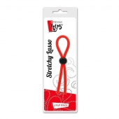 Красное эрекционное лассо с одной бусинкой-утяжкой STRETCHY THICK LASSO - Dream Toys - в Петропавловске-Камчатском купить с доставкой