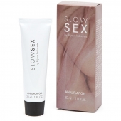 Лубрикант на водной основе Slow Sex Anal Play Gel - 30 мл. - Bijoux Indiscrets - купить с доставкой в Петропавловске-Камчатском