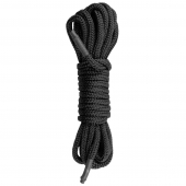 Черная веревка для бондажа Easytoys Bondage Rope - 5 м. - Easy toys - купить с доставкой в Петропавловске-Камчатском