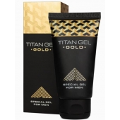 Гель для увеличения члена Titan Gel Gold Tantra - 50 мл. - Titan - купить с доставкой в Петропавловске-Камчатском