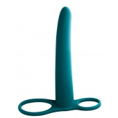 Зеленая насадка для двойного проникновения Gimlet - 16 см. - Lola Games - купить с доставкой в Петропавловске-Камчатском