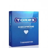 Гладкие презервативы Torex  Классические  - 3 шт. - Torex - купить с доставкой в Петропавловске-Камчатском