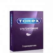 Презервативы Torex  Ультратонкие  - 3 шт. - Torex - купить с доставкой в Петропавловске-Камчатском