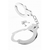 Металлические серебристые наручники Designer Metal Handcuffs - Pipedream - купить с доставкой в Петропавловске-Камчатском