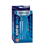 Синяя вакуумная помпа MENZSTUFF PENIS ENLARGER - Dream Toys - в Петропавловске-Камчатском купить с доставкой