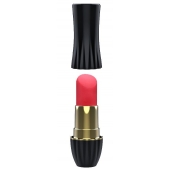 Клиторальный стимулятор-помада LIPSTICK - 9,3 см. - Dream Toys - купить с доставкой в Петропавловске-Камчатском