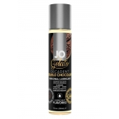 Лубрикант с ароматом шоколада JO GELATO DECADENT DOUBLE CHOCOLATE - 30 мл. - System JO - купить с доставкой в Петропавловске-Камчатском