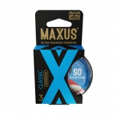 Классические презервативы в пластиковом кейсе MAXUS Classic - 3 шт. - Maxus - купить с доставкой в Петропавловске-Камчатском