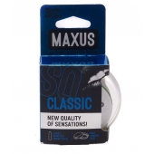 Классические презервативы в пластиковом кейсе MAXUS Classic - 3 шт. - Maxus - купить с доставкой в Петропавловске-Камчатском