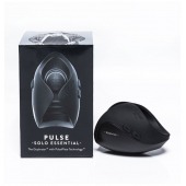 Черный инновационный мужской вибратор PULSE SOLO ESSENTIAL - Hot Octopuss - в Петропавловске-Камчатском купить с доставкой