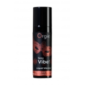 Разогревающий гель для массажа ORGIE Sexy Vibe Hot с эффектом вибрации - 15 мл. - ORGIE - купить с доставкой в Петропавловске-Камчатском
