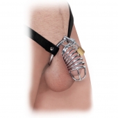 Кольцо верности Extreme Chastity Belt с фиксацией головки - Pipedream - купить с доставкой в Петропавловске-Камчатском