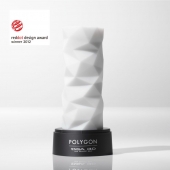 Белый 3D мастурбатор POLYGON - Tenga - в Петропавловске-Камчатском купить с доставкой